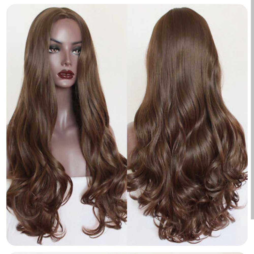 Brunette hair dream's synthetic wig